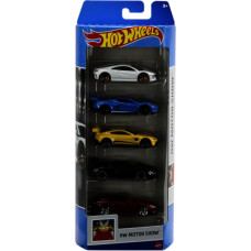 Mattel Hot Wheels - Motor Show (Set Of 5) (HTV49)