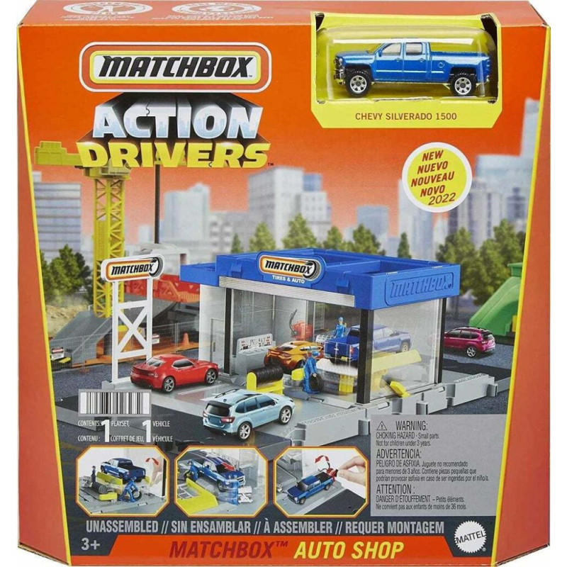 Mattel Matchbox: Action Drivers - Auto Shop (HDL34)