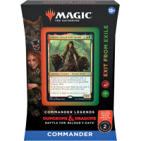 Magic the Gathering Commander Legends - Battle for Baldur's Gate - Commander Deck Exit from Exile