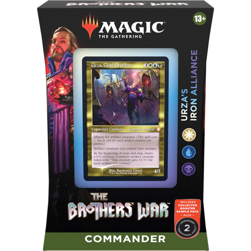 Magic the Gathering Brothers' War Commander Deck Urza's Alliance