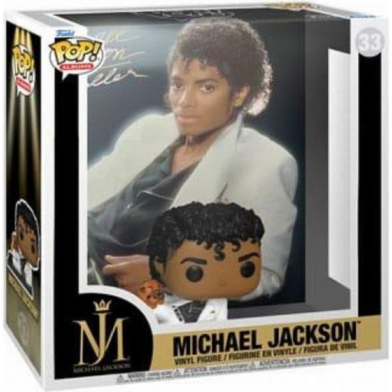 Funko Pop! Albums: Michael Jackson - Michael Jackson (Thriller) #33 Vinyl Figure