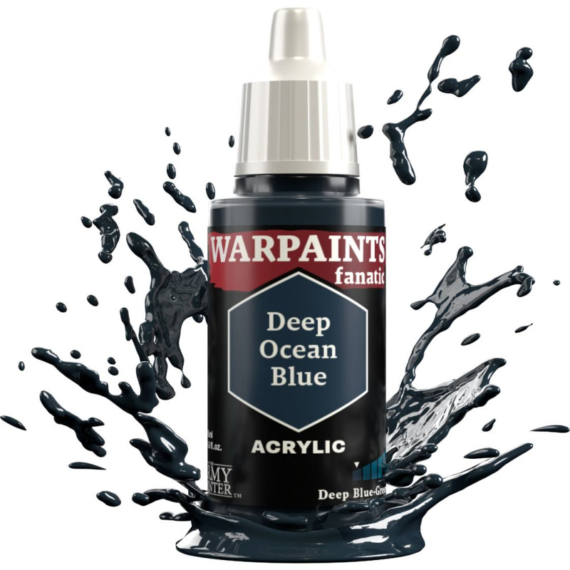 The Army Painter: Warpaints - Fanatic - Deep Ocean Blue