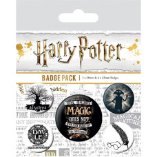 Pyramid Badge Pack Harry Potter (Symbols)