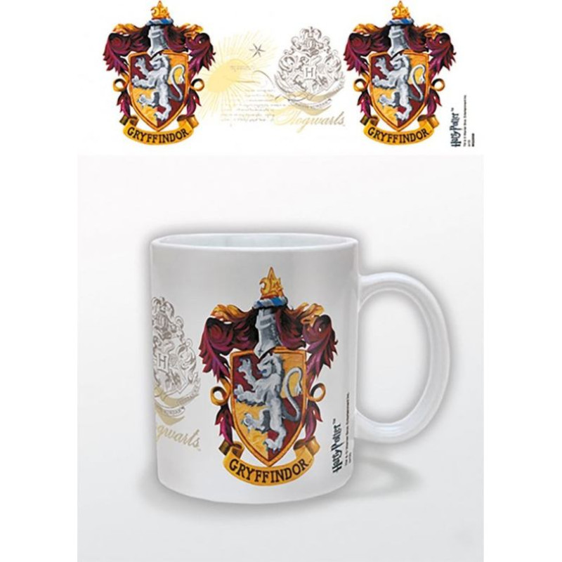 Pyramid Mug Harry Potter (Gryffindor Crest)