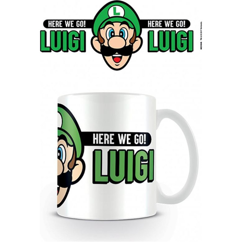 Pyramid Mug Super Mario (Here We Go Luigi)