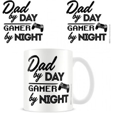 Pyramid Mug Dad by Day Gamer by Night