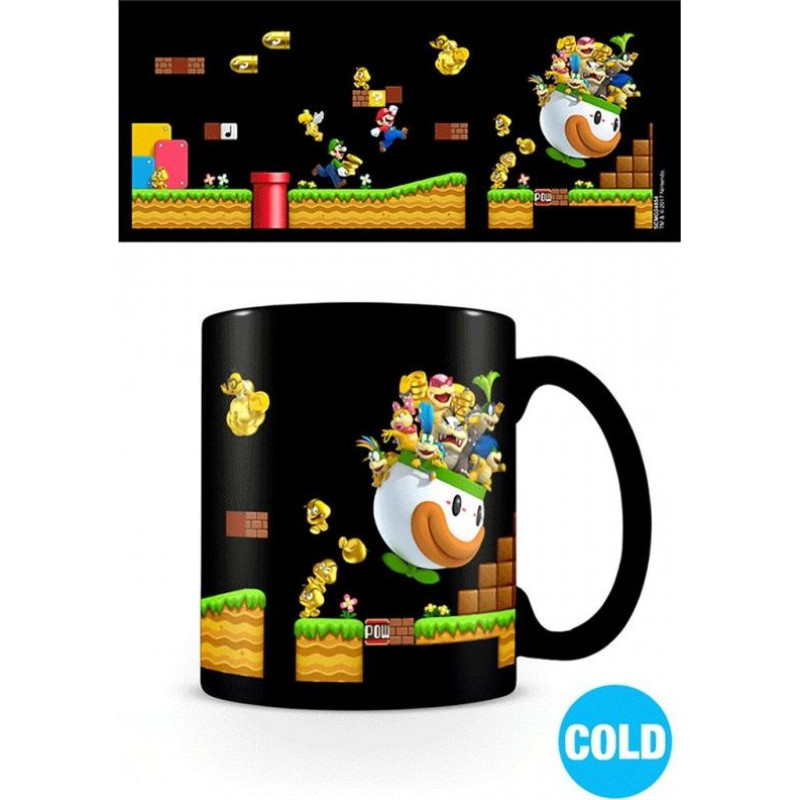 Pyramid Mug Heat Change Super Mario (Gold Coin Rush)