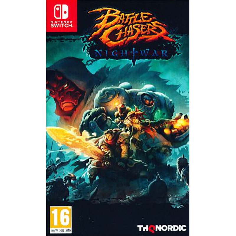 Battle Chasers Nightwar Switch video spēle