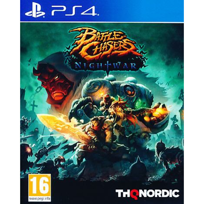 Battle Chasers Nightwar Playstation 4 (PS4) video spēle