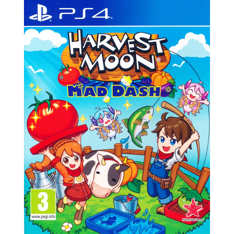 Harvest Moon Mad Dash Playstation 4 (PS4) video spēle