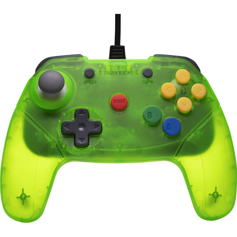 RF Brawler64 Wired Controller Extreme Green - pults