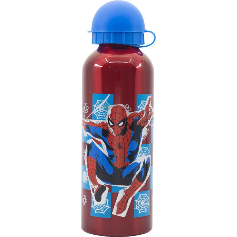 Stor Marvel: Spiderman Arachnid Grid -  High Aluminium Bottle (530ml) (74760)