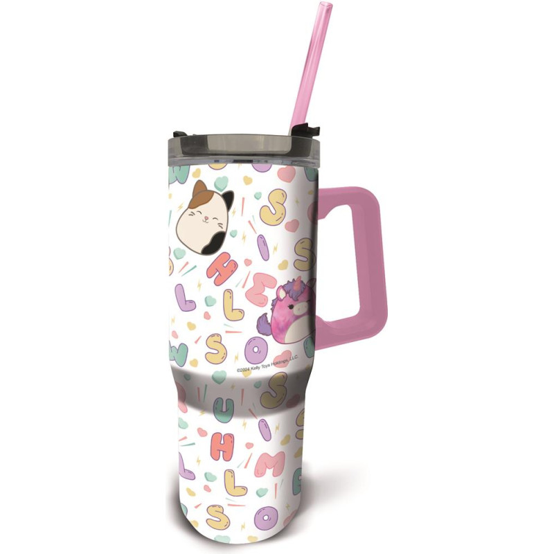 Stor : Squishmallows - Dw Insulated Stainless Steel Xl Rambler Mug (940ml) (75883)