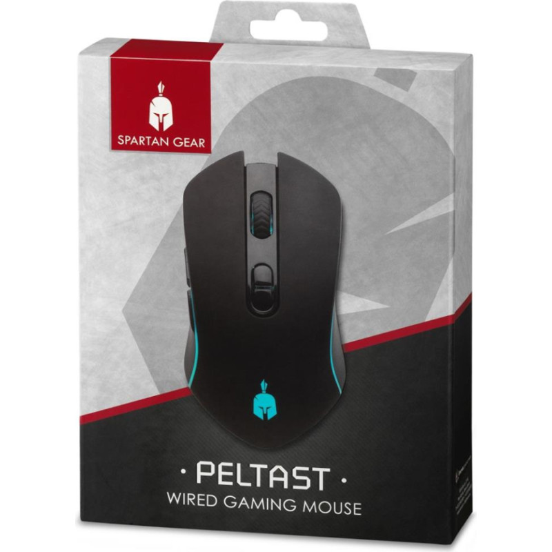 Enarxis Dynamic Media Spartan Gear - Peltast Wired Gaming Mouse