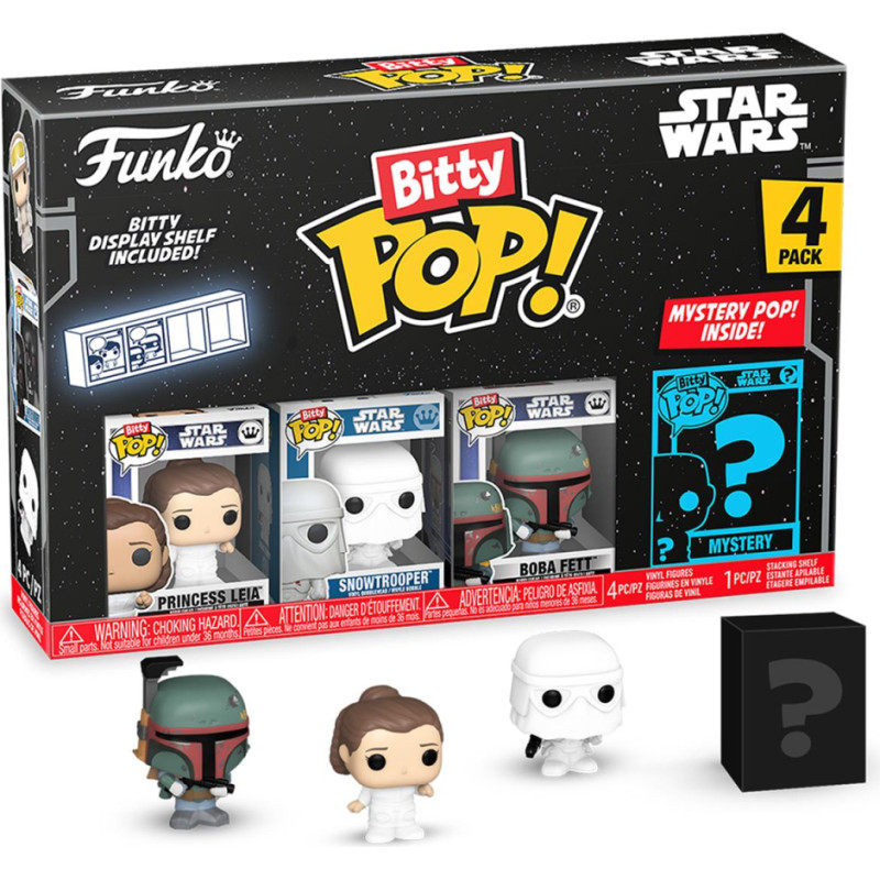 Funko Bitty Pop! 4-Pack: Star Wars - Leia Vinyl Figures