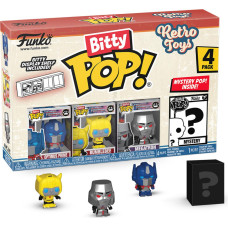 Funko Bitty Pop! 4-Pack: Retro Toys: Transformers Vinyl Figures