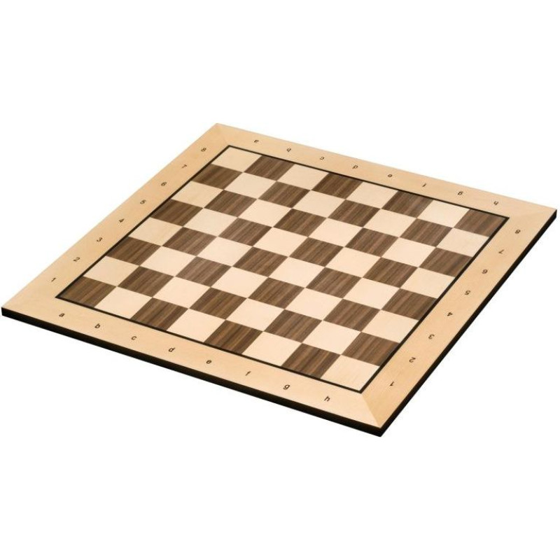 Philos Chessboard Belgrad, field 50 mm, with numbers and letters šaha dēlis 2360