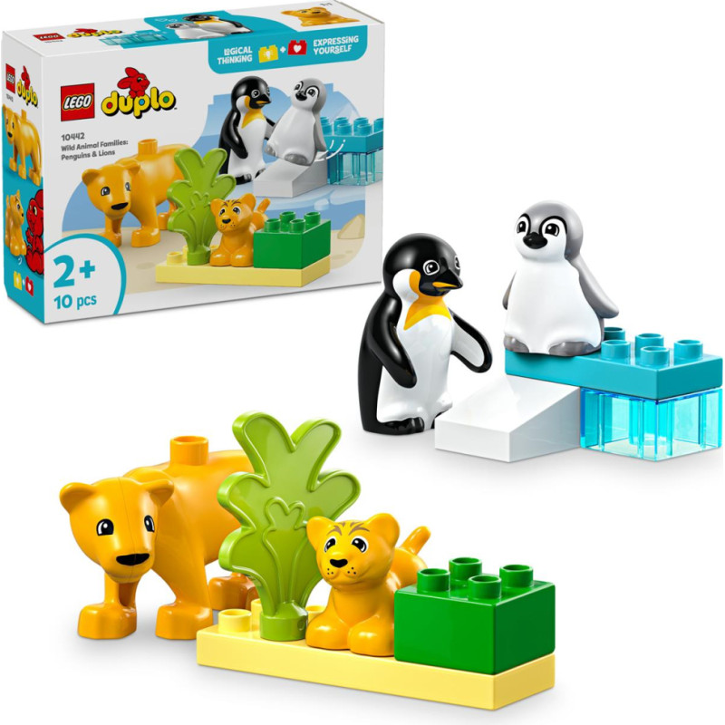 ''Lego'' LEGO® DUPLO®: Wild Animal Families: Penguins & Lions (10442)