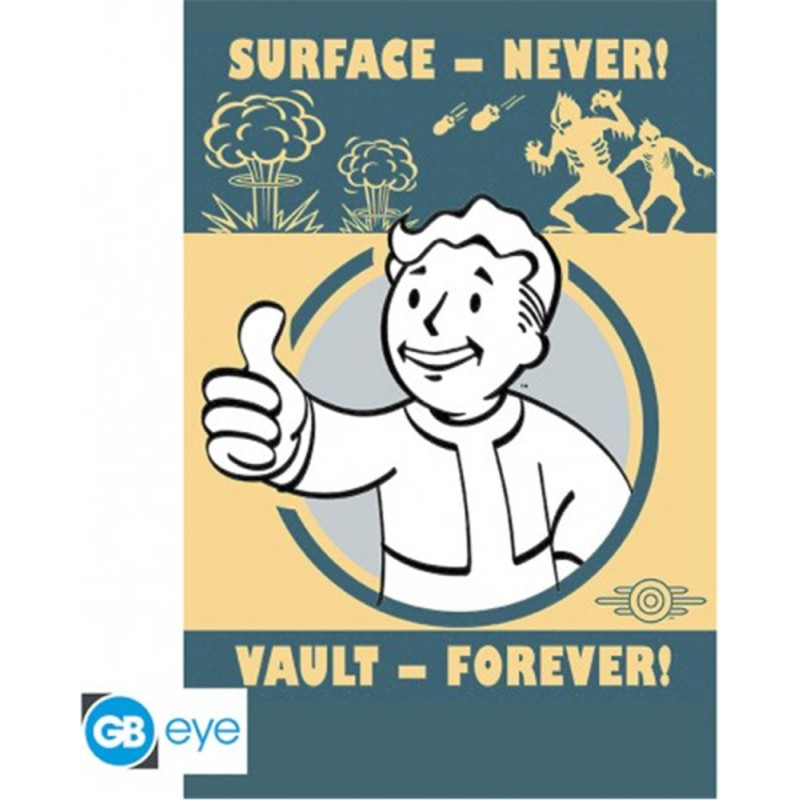 Abysse : Fallout - Vault Forever Maxi Poster (91.5X61) (FP4149)