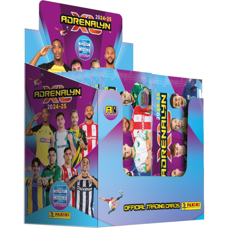 Panini Superleague 2025: Adrenalyn XL Display of 50 packs (6 Cards per Pack)