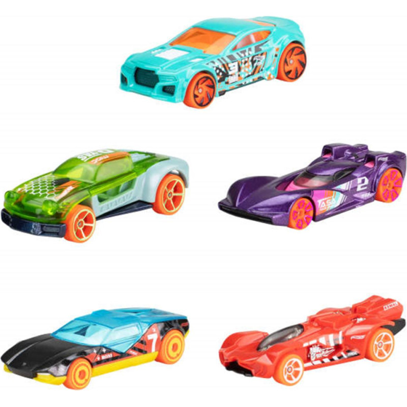 Mattel Hot Wheels - Stunt Tracks (Set Of 5) (JBJ81)
