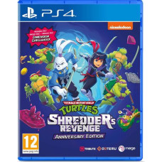 PS4 Teenage Mutant Ninja Turtles Shredders Revenge Anniversary Edition Playstation 4 video spēle