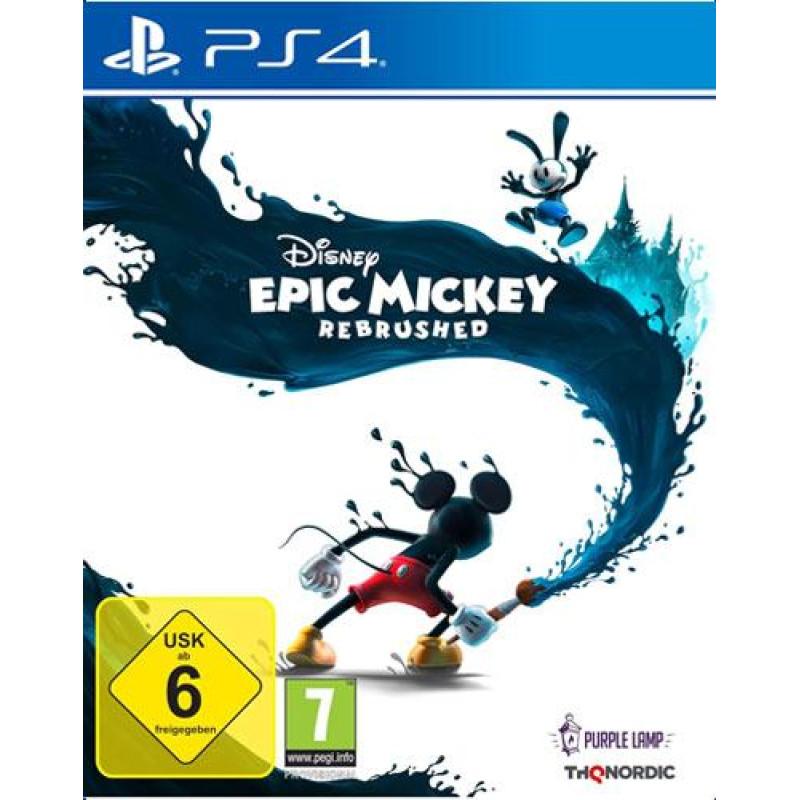 PS4 Disney Epic Mickey Rebrushed Playstation 4 video spēle