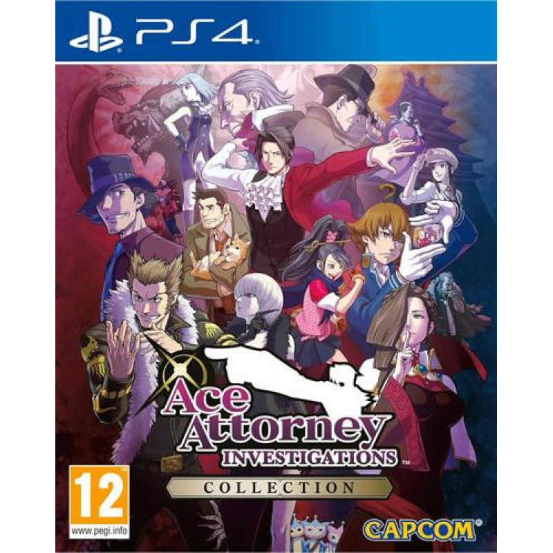 PS4 Ace Attorney Investigations Collection Playstation 4 video spēle