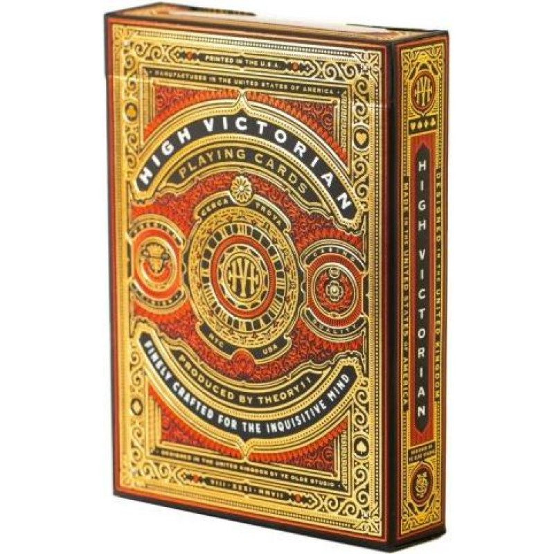 Bicycle Karty high victorian red