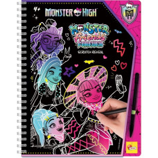 Lisciani Zdrapywanka sketchbook scratch reveal monster high forever friends
