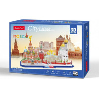 Cubic Fun Puzzle 3d city line moskwa