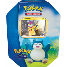 Pokemon Tcg Karty pokémon go tin box snorlax