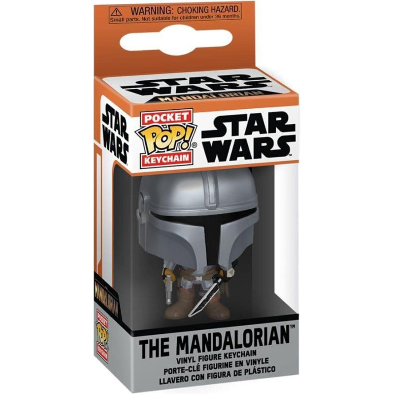 Funko Pocket Pop! Disney Star Wars: The Mandalorian - The Mandalorian Vinyl Figure Keychain