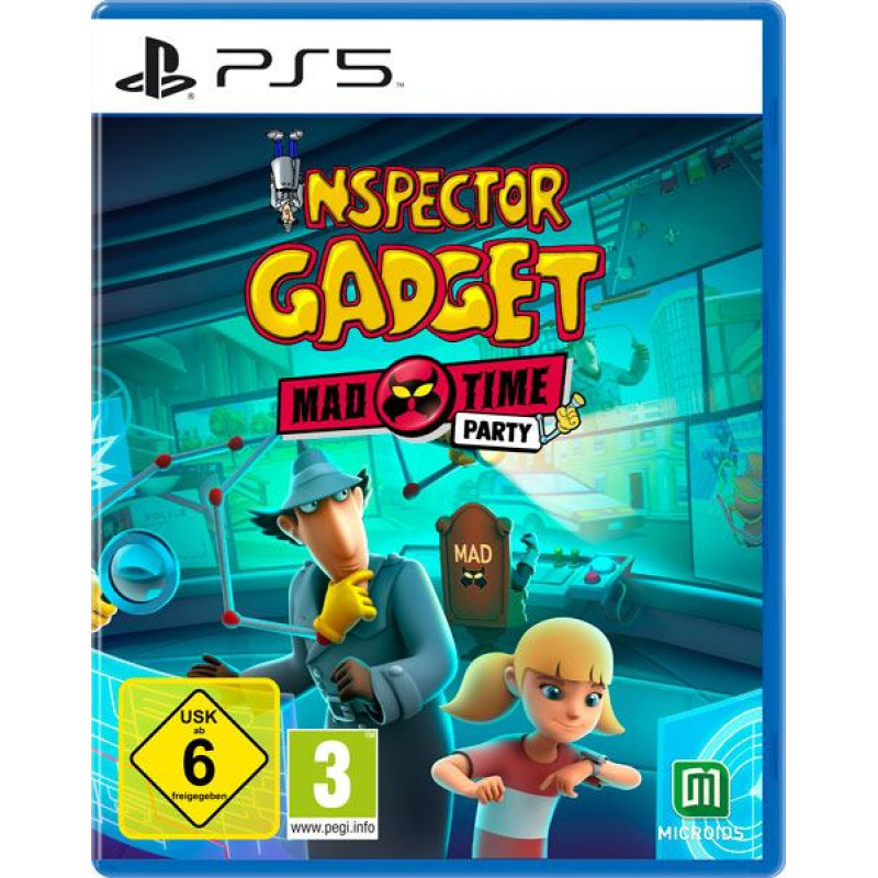 PS5 Inspector Gadget Mad Time Party Playstation 5 video spēle