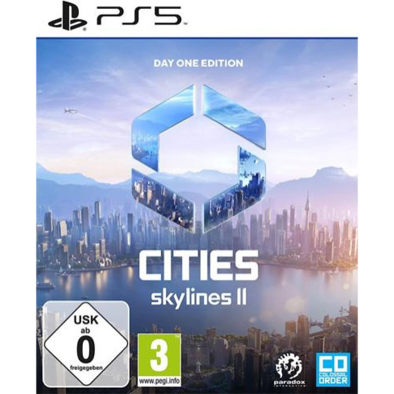 PS5 Cities Skylines II Day One Edition Playstation 5 video spēle