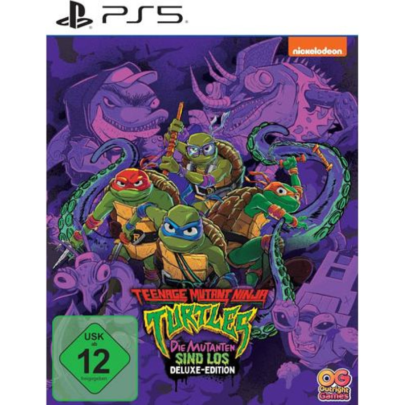 PS5 Teenage Mutant Ninja Turtles Die Mutanten Sind Los Deluxe Edition Playstation 5 video spēle