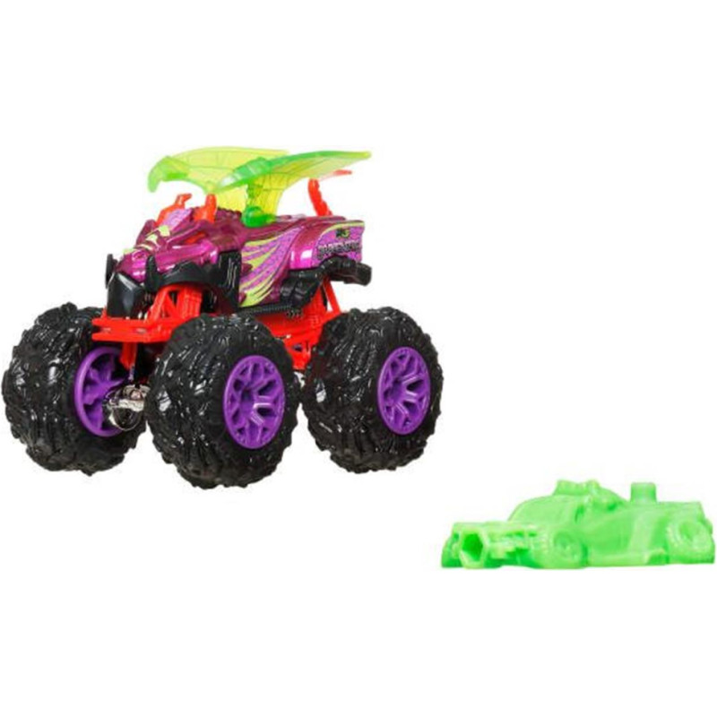 Mattel Hot Wheels Monster Trucks: Freestyle Wreckers - Dragonizer 2025 Die-Cast Vehicle (JCD99)