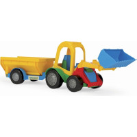 Wader Pojazd Ładowarka z przyczepą - folia