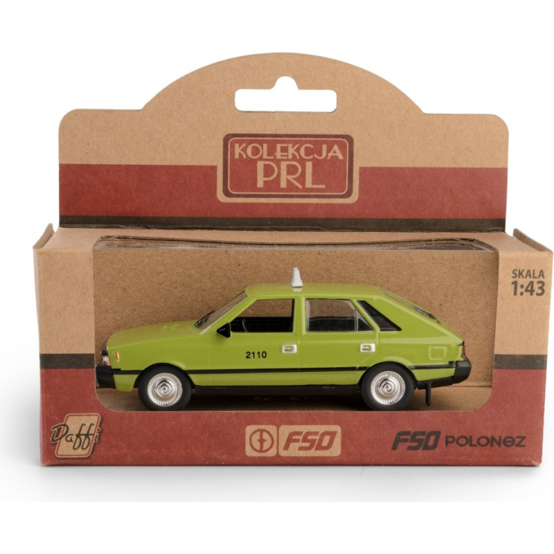 Daffi Pojazd prl fso polonez taxi zielony