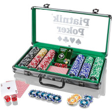 Piatnik Zestaw do pokera 300 żetonów