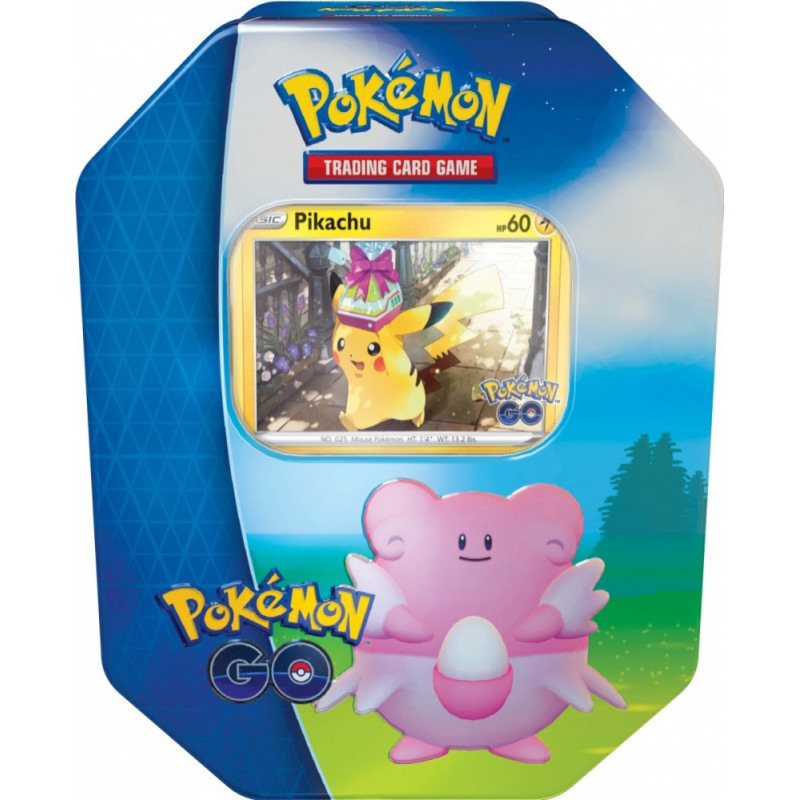 Pokemon Tcg Karty pokémon go tin box blissey