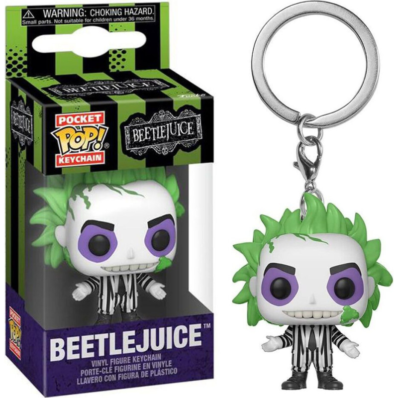 Funko Pocket Pop!: Beetlejuice - Beetlejuice Vinyl Figure Keychain