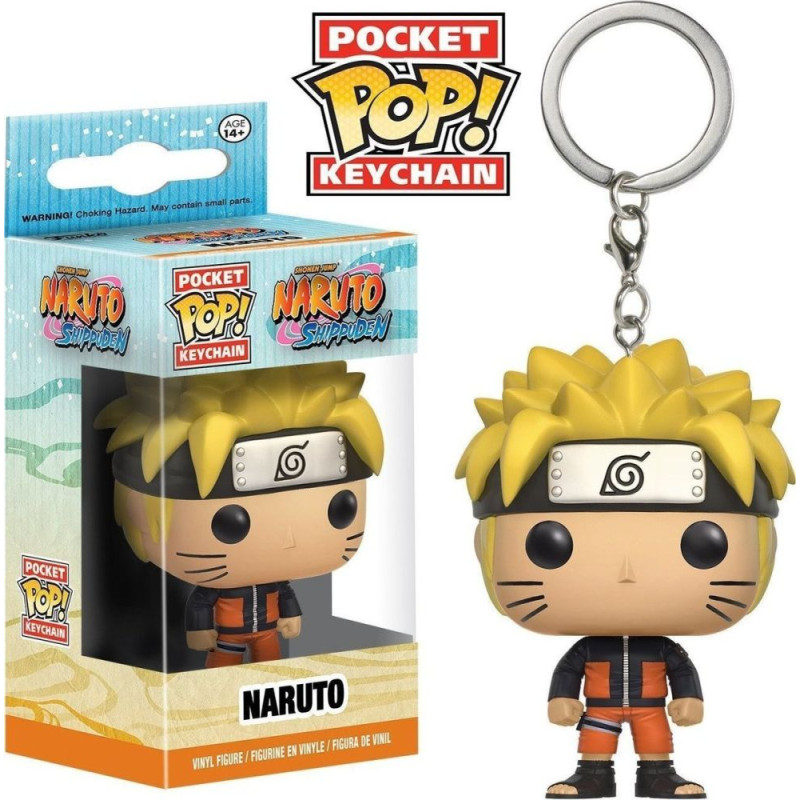 Funko Pocket Pop!: Naruto Shippuden - Naruto Vinyl Figure Keychain