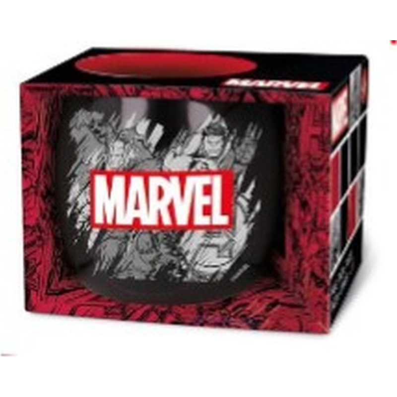 Stor Disney: Marvel Pattern - Globe Mug In Gift Box (380ml) (75436)