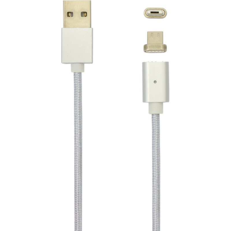Sbox Magnetic USB->Micro USB M/M 1m