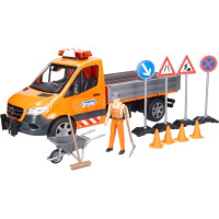 Bruder Pojazd mercedes-benz sprinter komunalny z figurką i akcesoriami