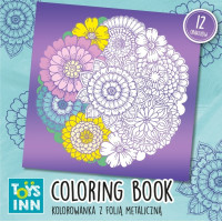 Stnux Kolorowanka metaliczna różowy zielony