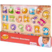 Smily Play Układanka drewniana literki