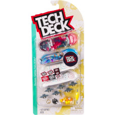 Spin Master Zestaw deskorolek tech deck 4-pak plan b