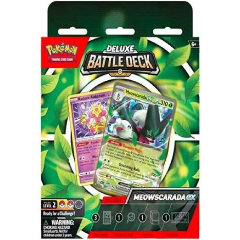 Pokemon Tcg Karty deluxe battle deck meowscarada ex